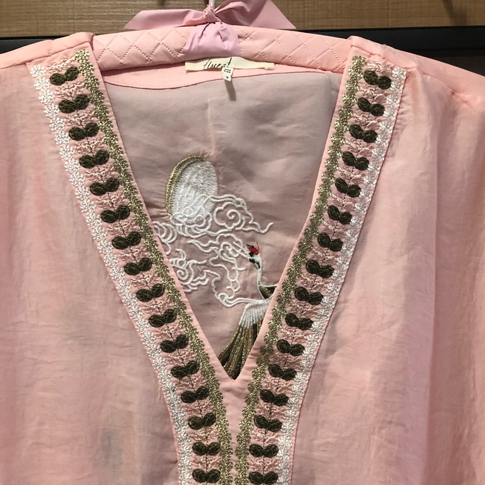 Anthropologie Floreat June Embroidered Poncho OS - Picture 4 of 8